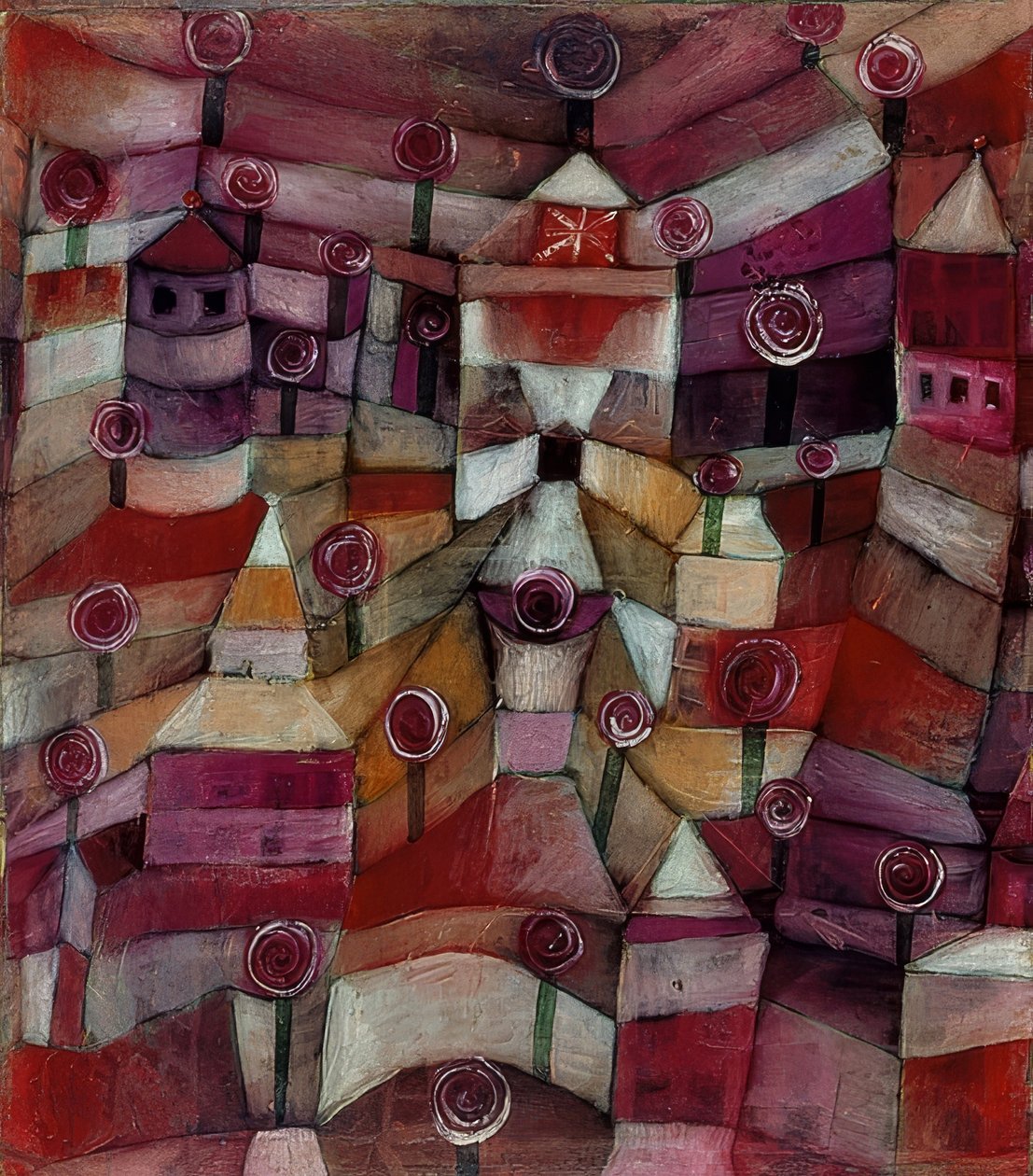 Rosengarten. 1920 by Paul Klee