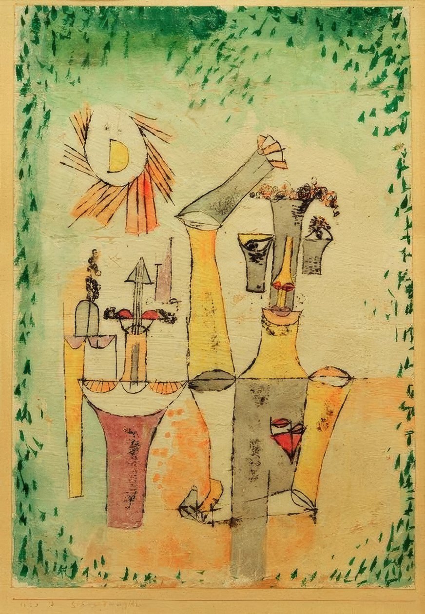 kara büyücü by Paul Klee