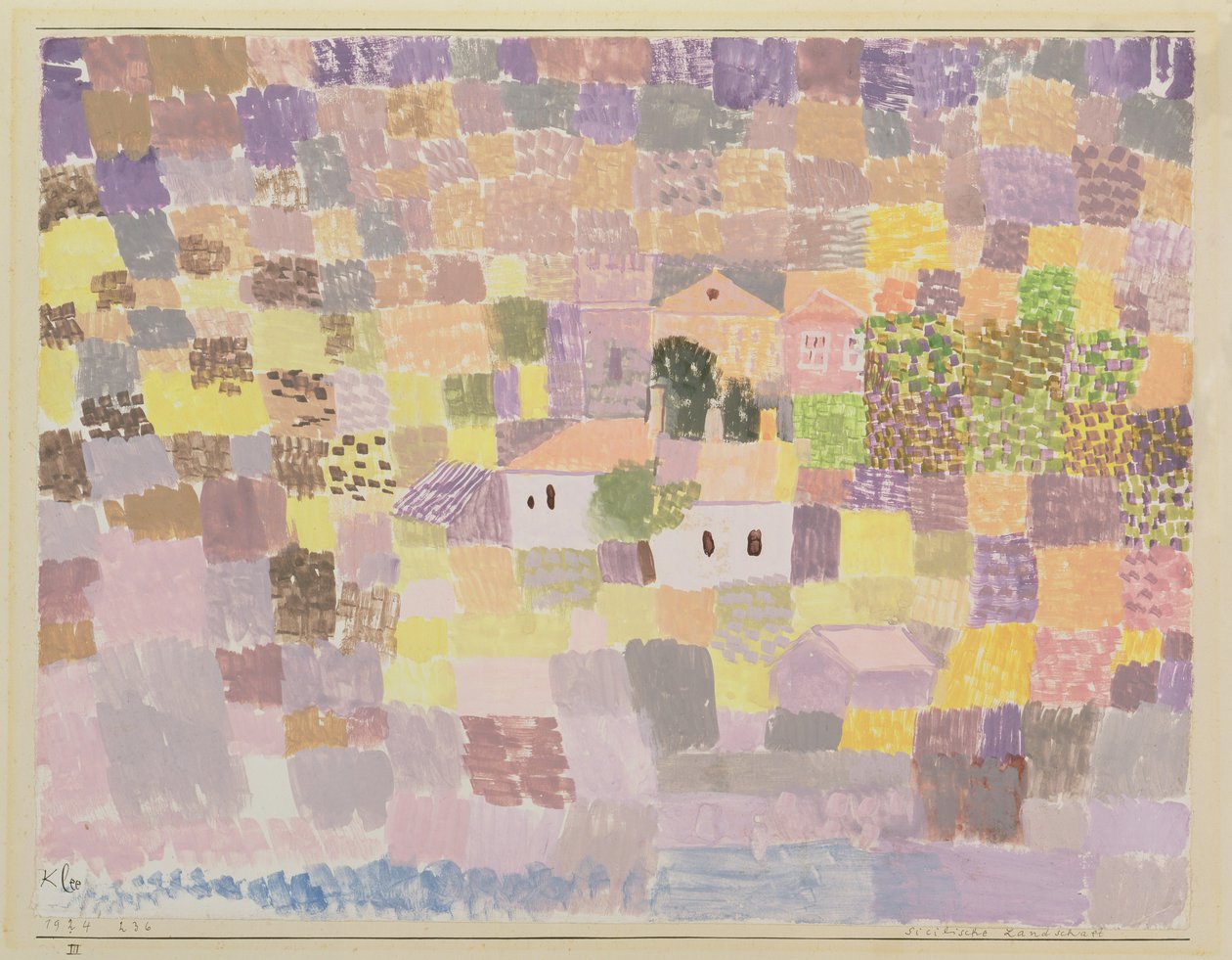 Sicilya Manzarası by Paul Klee
