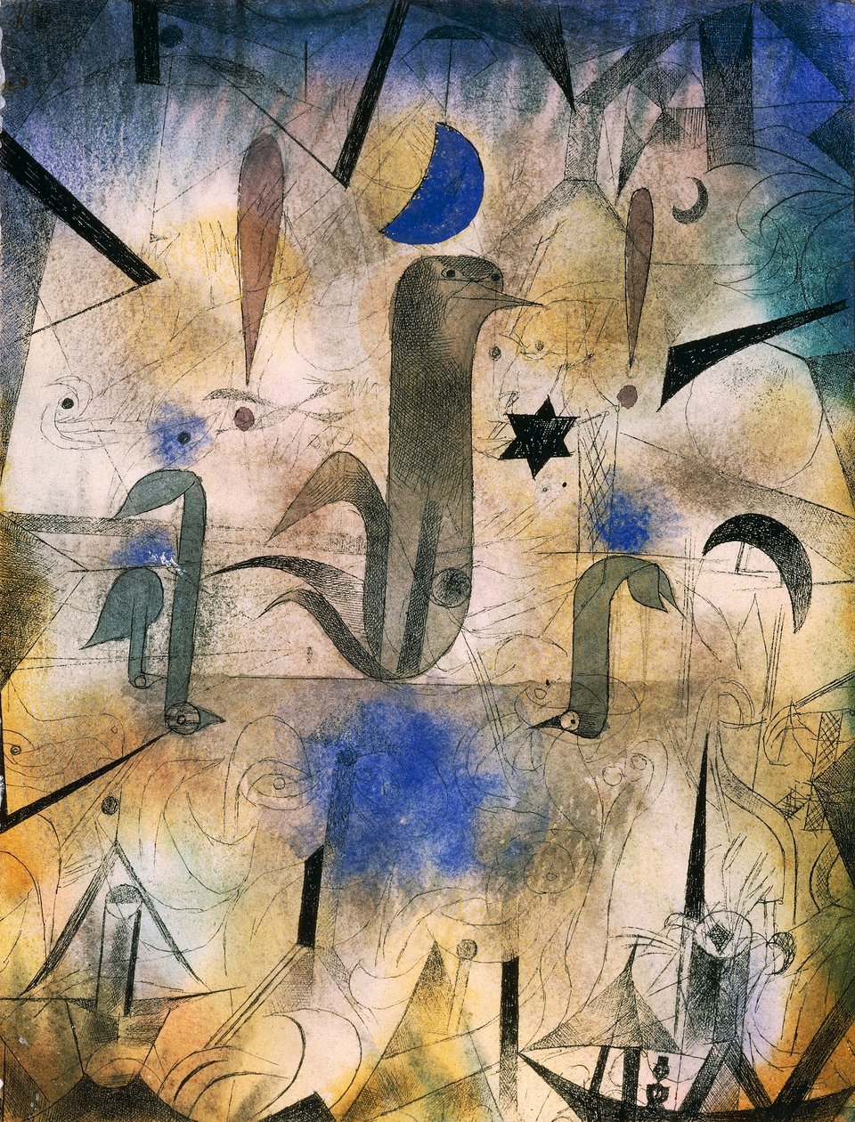 gemi sirenleri by Paul Klee