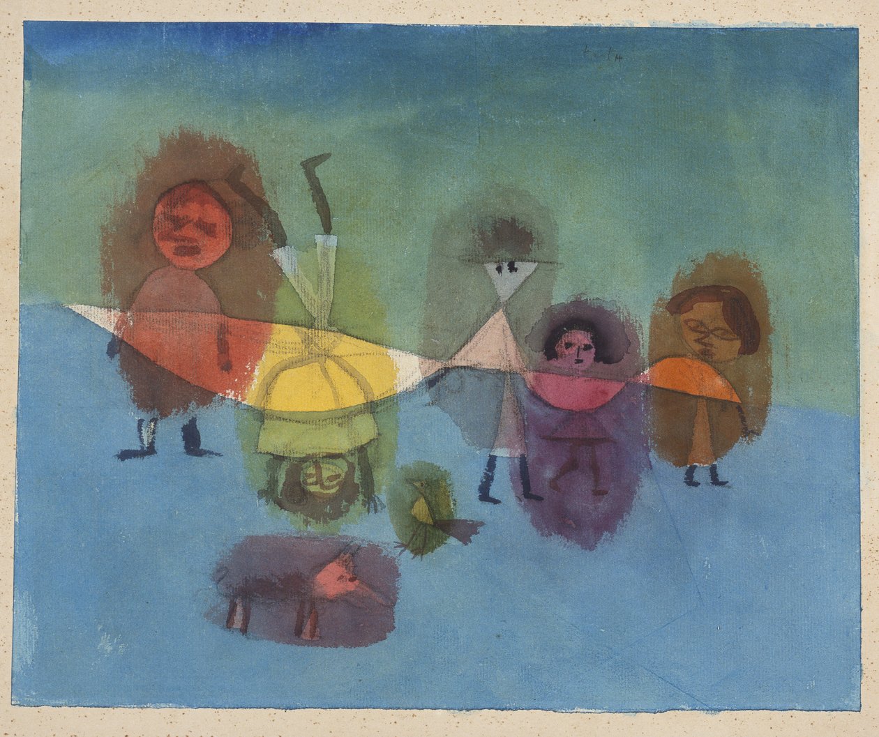 Küçük çocuklar by Paul Klee