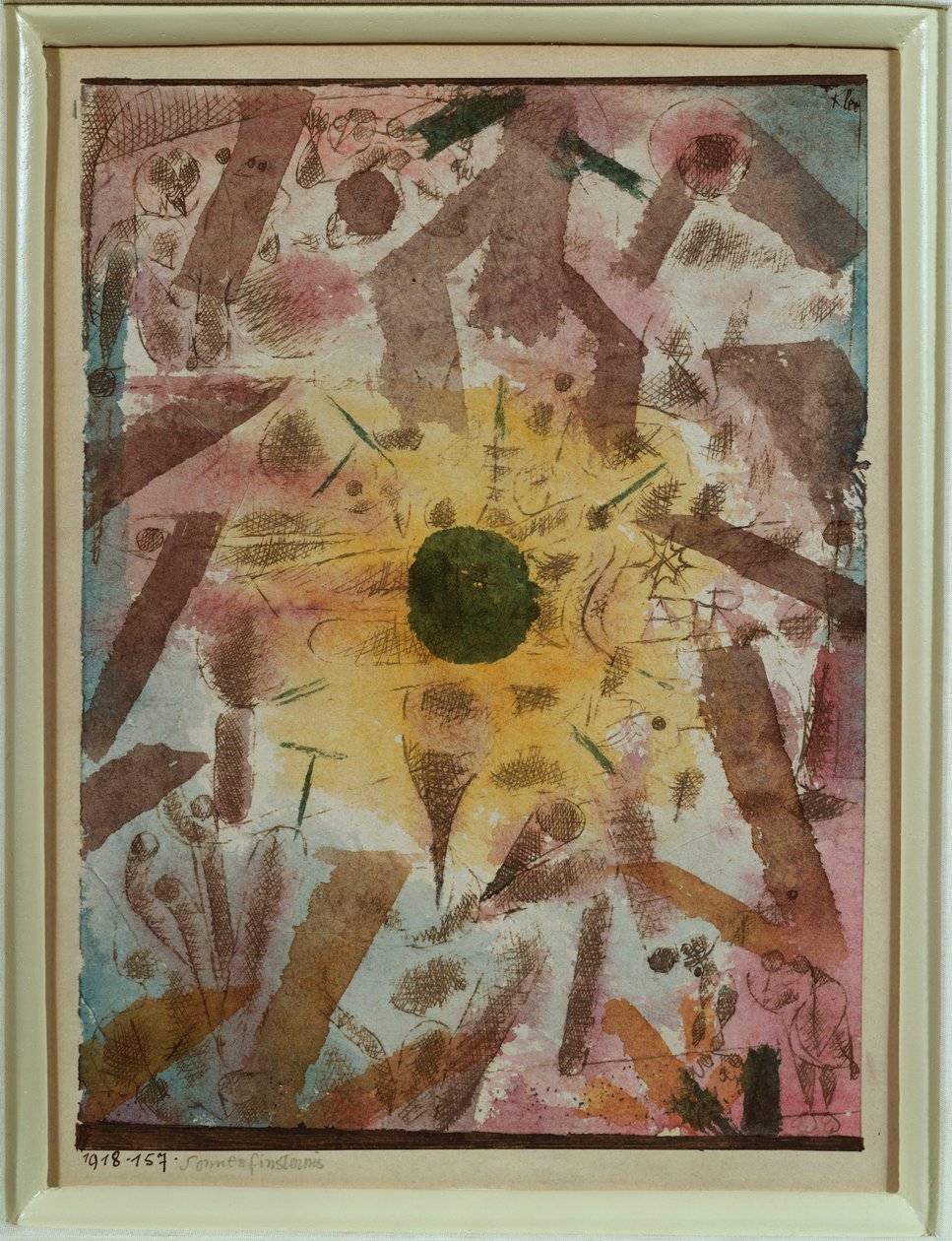 Güneş tutulması by Paul Klee