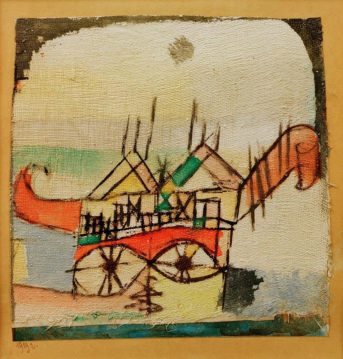 Sfenksartig by Paul Klee