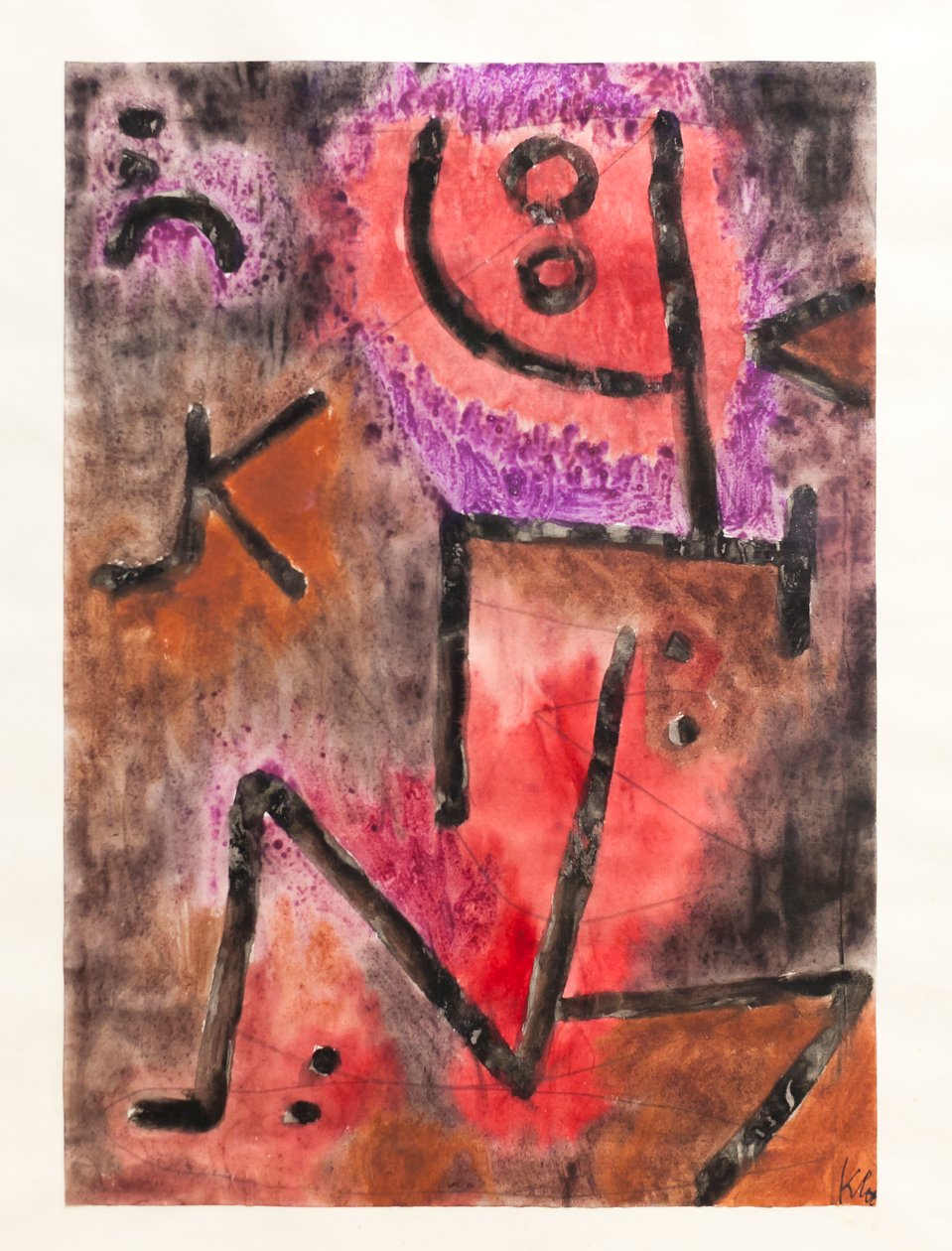 Hala parlıyor by Paul Klee