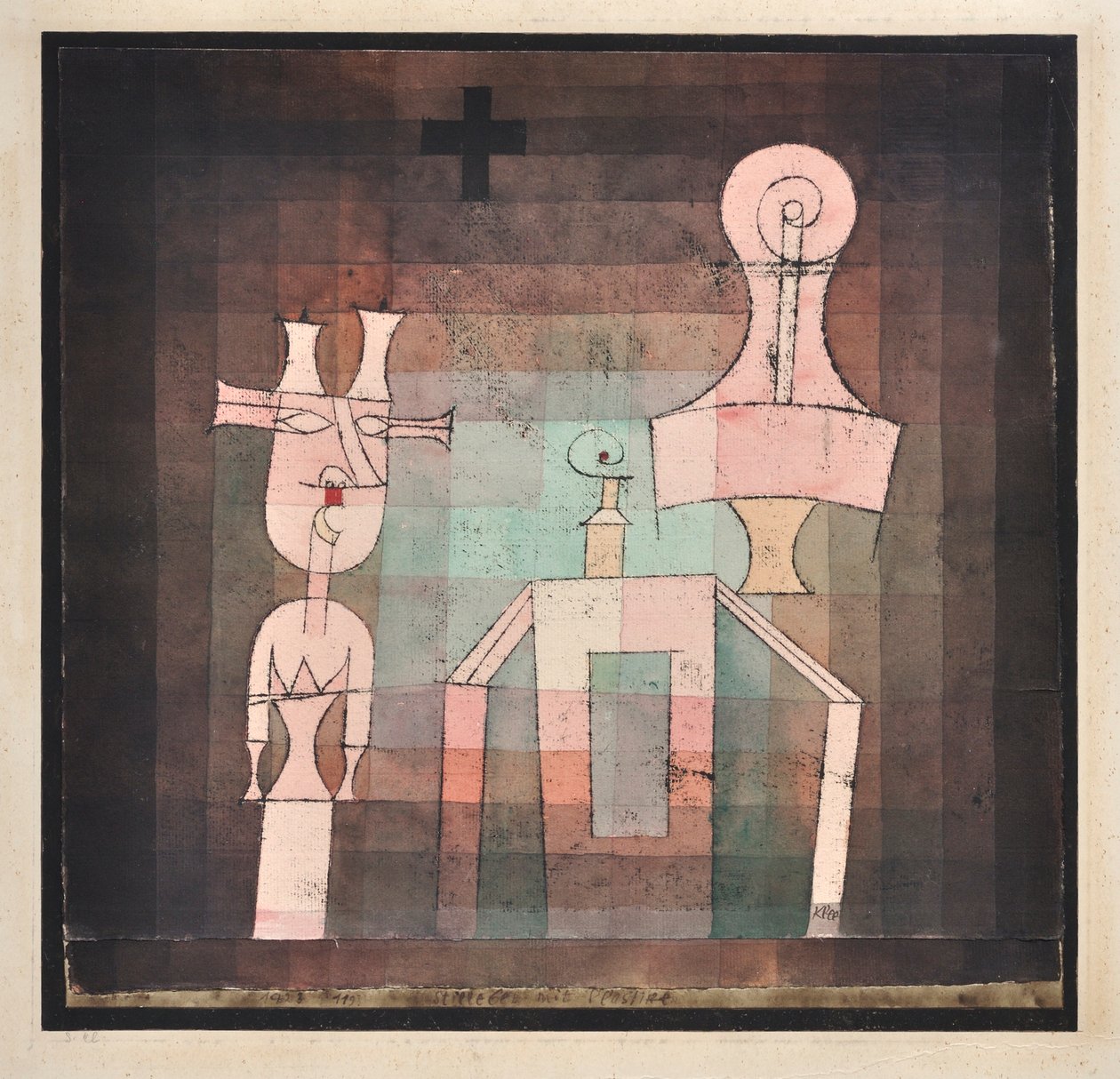 Heykelli Natürmort Heykelli Natürmort, 1923. by Paul Klee