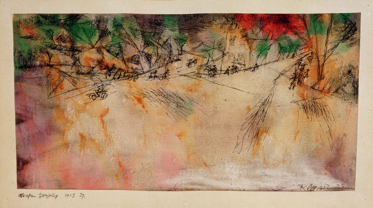 Yollar şube by Paul Klee