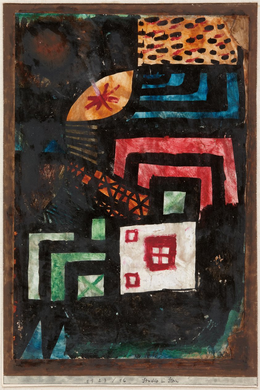 Taşta Çalışmak; taşta çalışmak by Paul Klee
