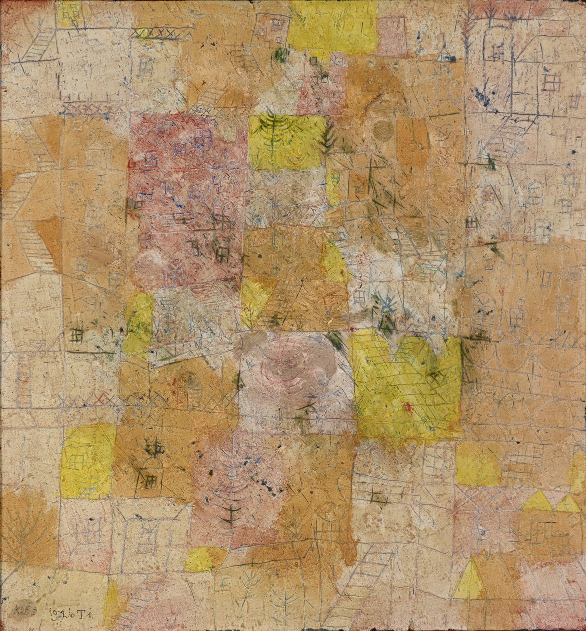 Banliyö İdil by Paul Klee