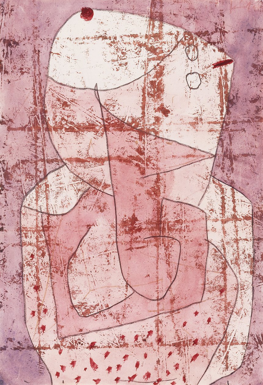 İsviçreli Palyaço; Schweizer Palyaçosu by Paul Klee