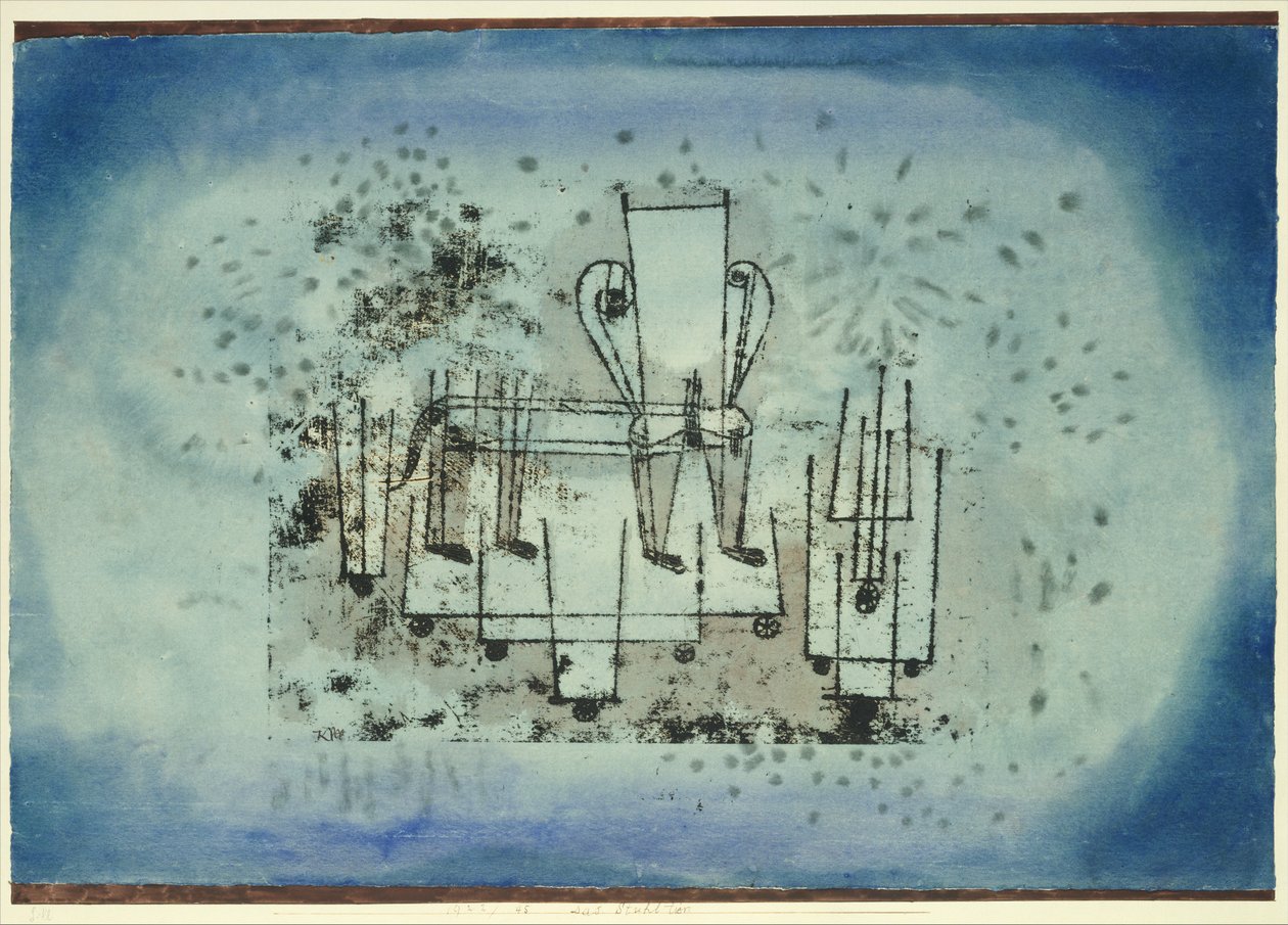Sandalye-Hayvan by Paul Klee