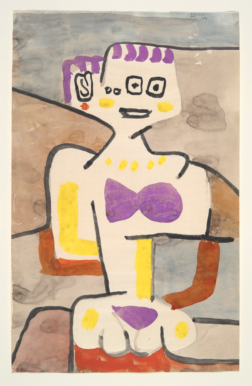 Kuzeydeki Kız by Paul Klee