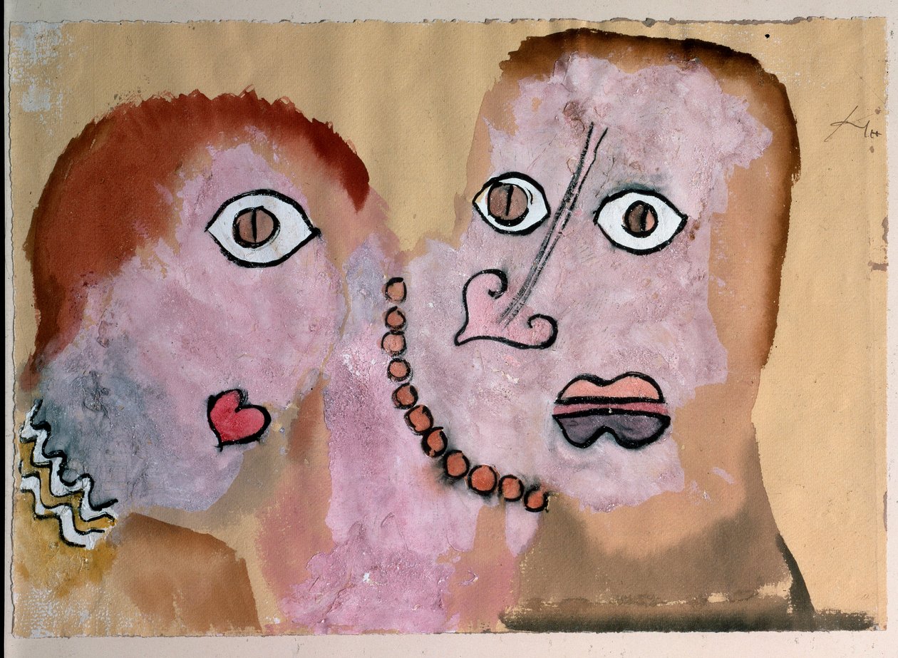 Kolye (Suluboya by Paul Klee