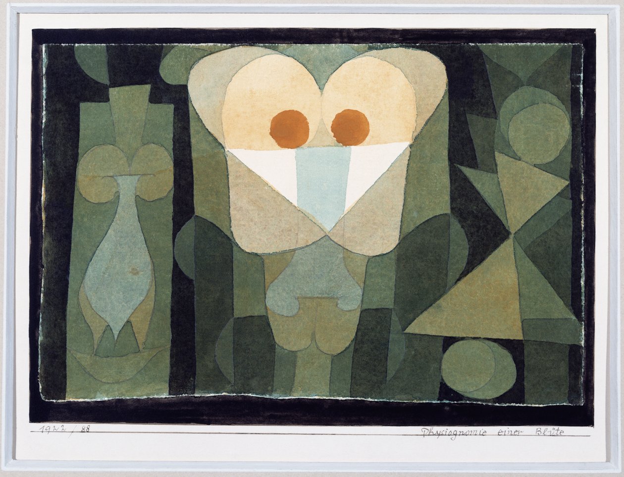 Bir Kan Hücresinin Fizyonomisi by Paul Klee