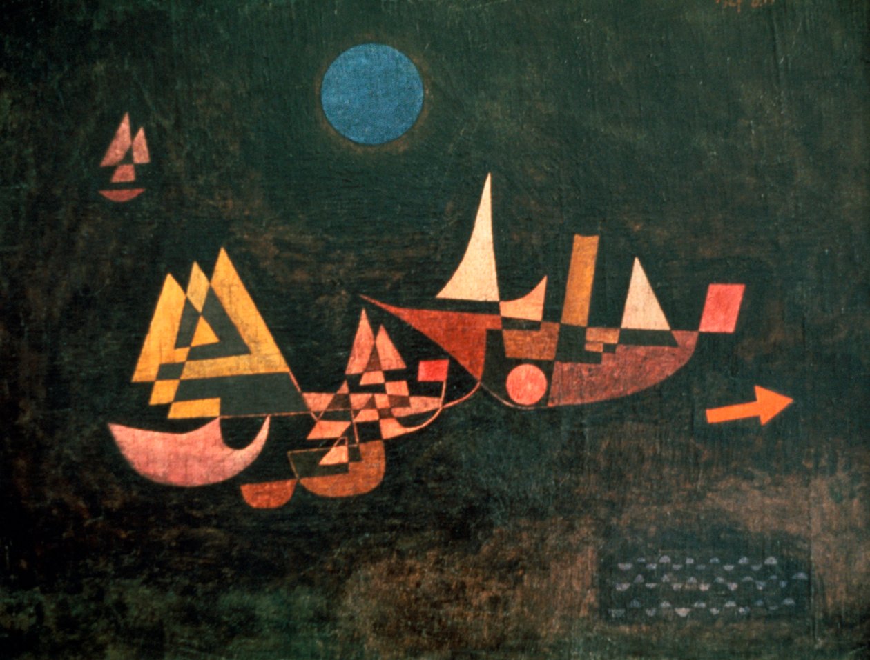 Gemiler Kalkıyor, 1927 by Paul Klee