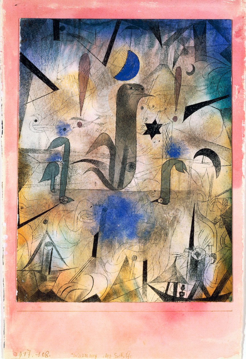 “Teknelerin Sirenleri” by Paul Klee