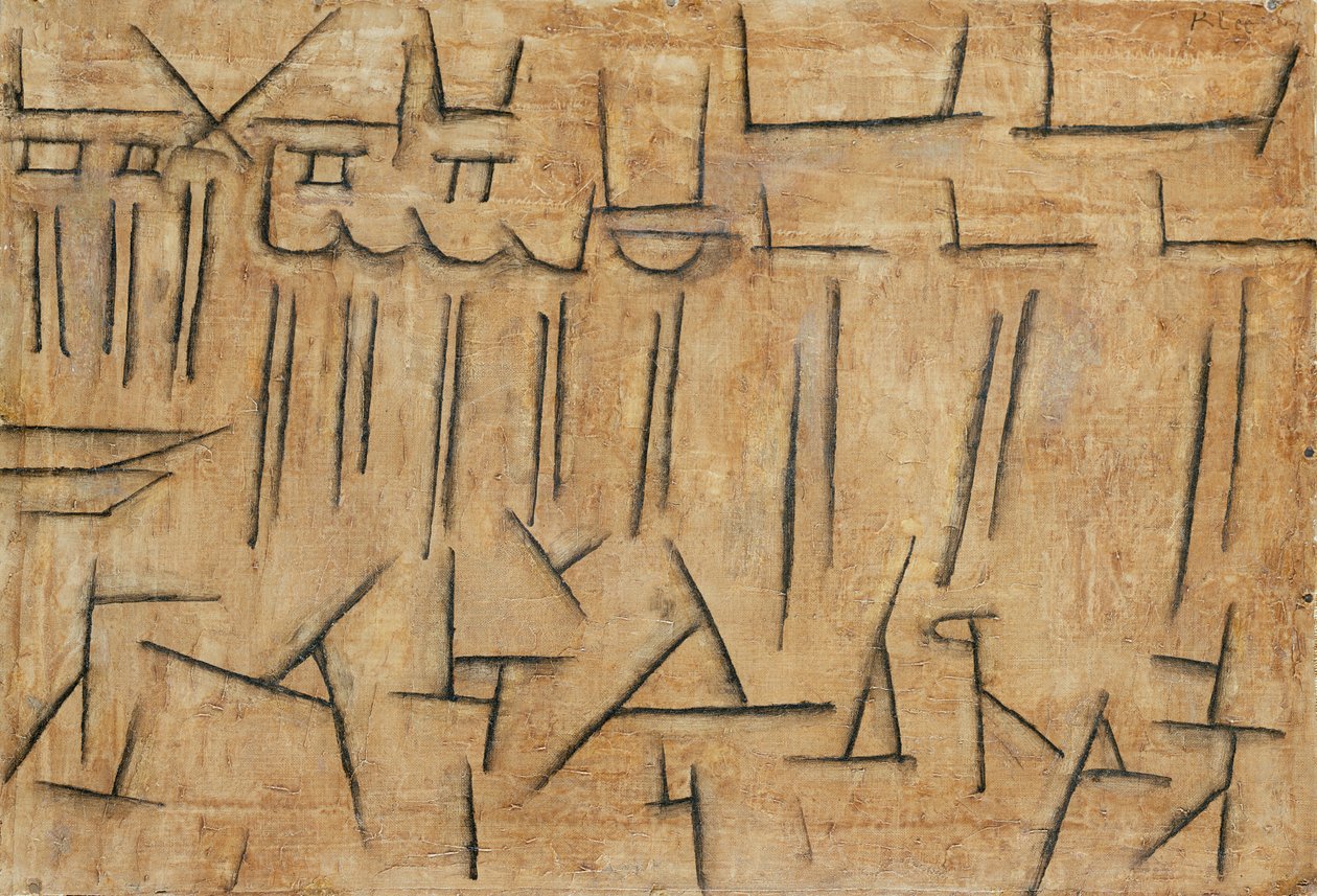 Tapınak Festivali by Paul Klee