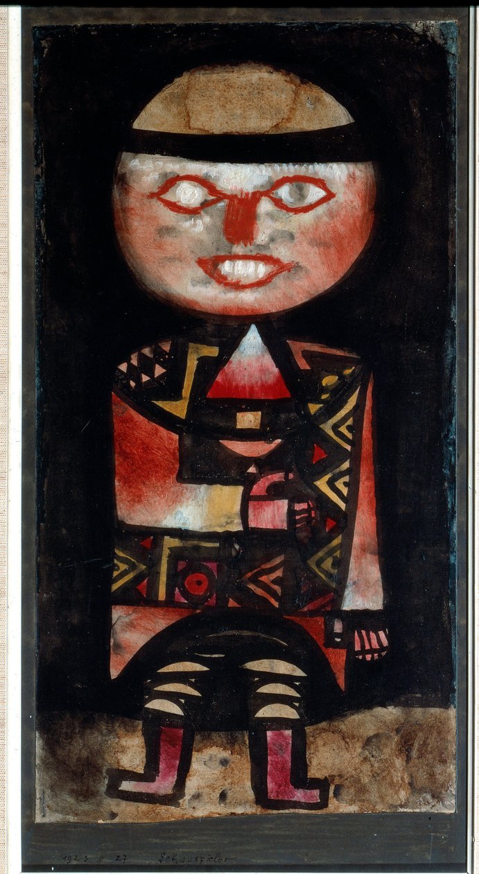 Komedyen (Resim by Paul Klee