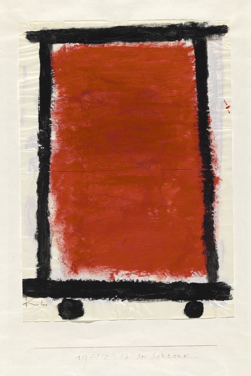 dolap, 1940 by Paul Klee