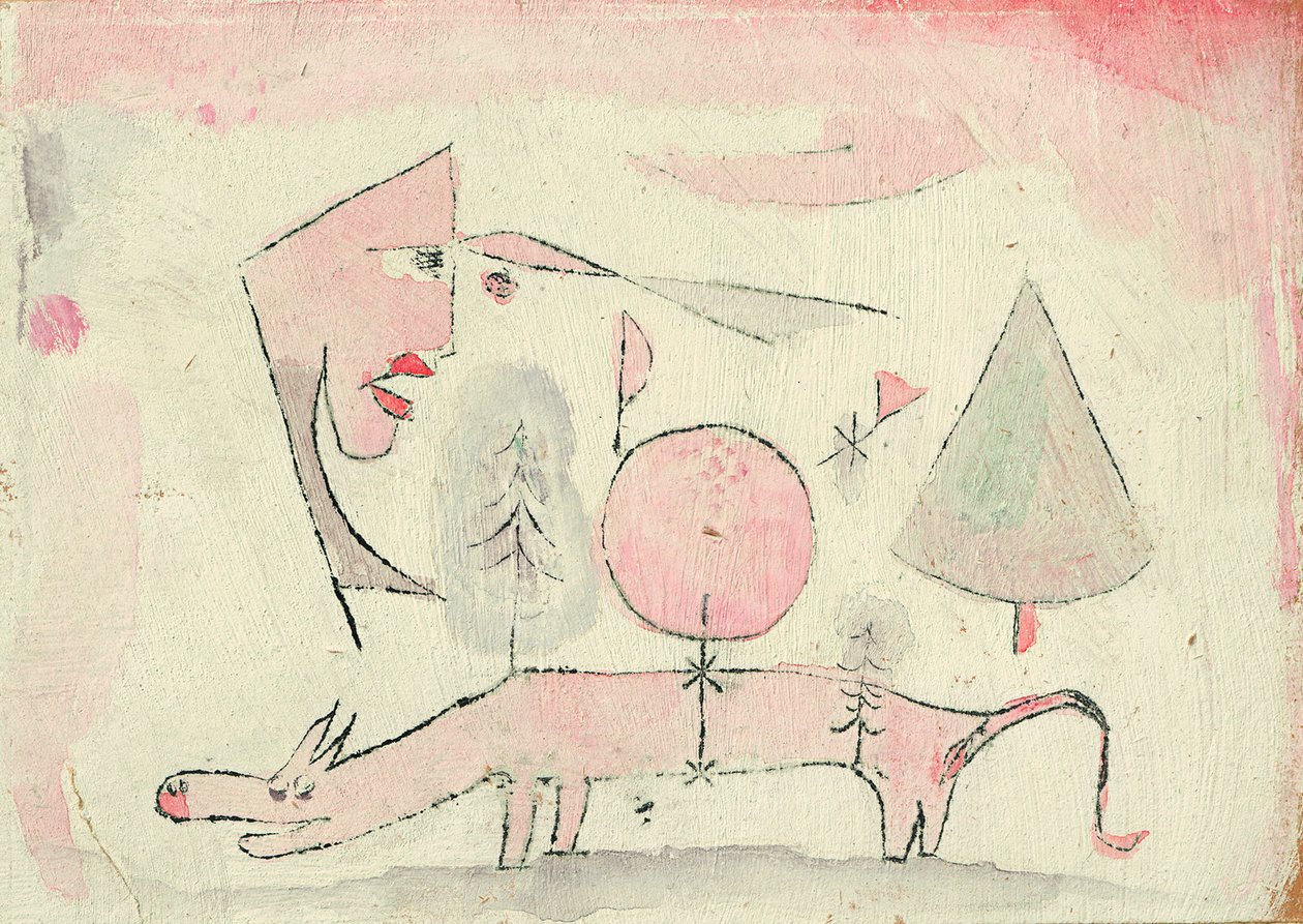 Utanmaz hayvan, 1920 by Paul Klee