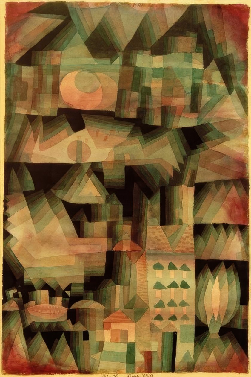 Rüya şehri by Paul Klee