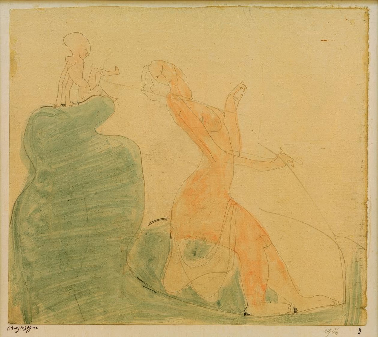 Yaramaz (Afrodit ve yaramaz Eros by Paul Klee