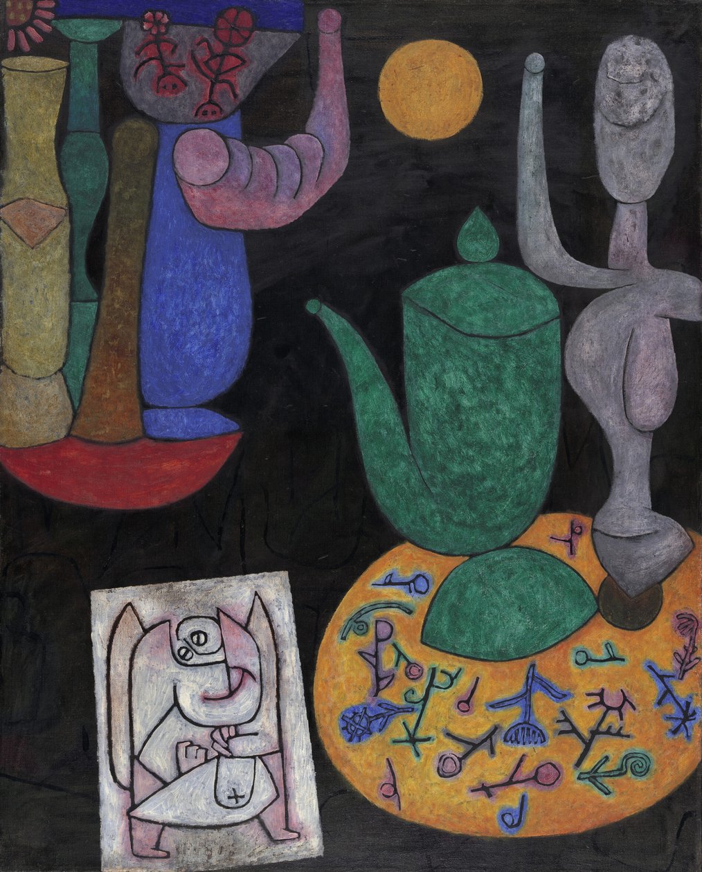 İsimsiz Son Natürmort, 1940 by Paul Klee
