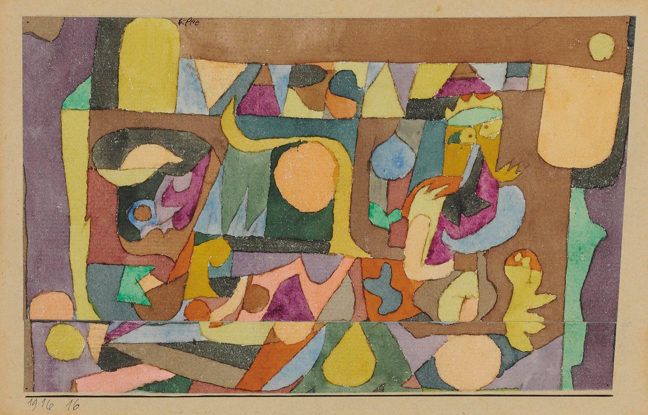Varsalah, 1916. by Paul Klee