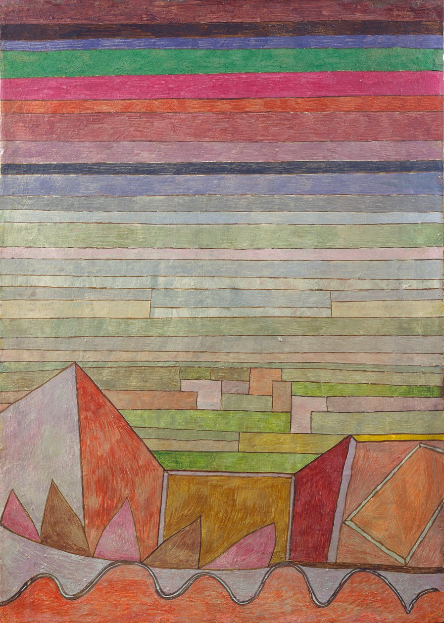 Bereketli Ülkeye Bakış, 1932. by Paul Klee