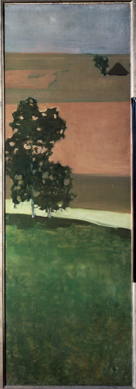 Aar vadisinin görünümü, İsviçre - Tablo by Paul Klee
