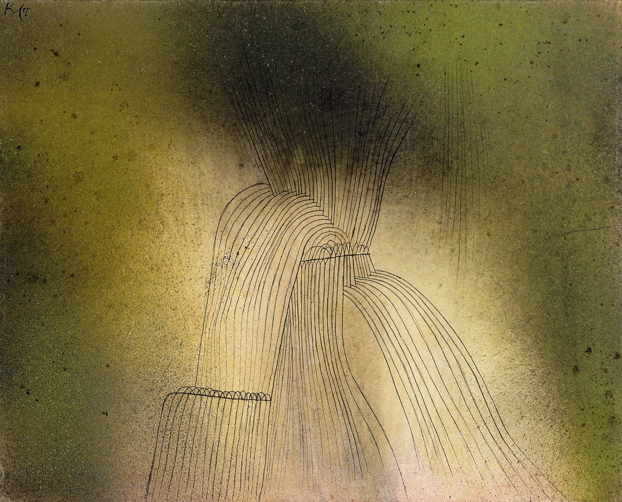 şelale şelale by Paul Klee
