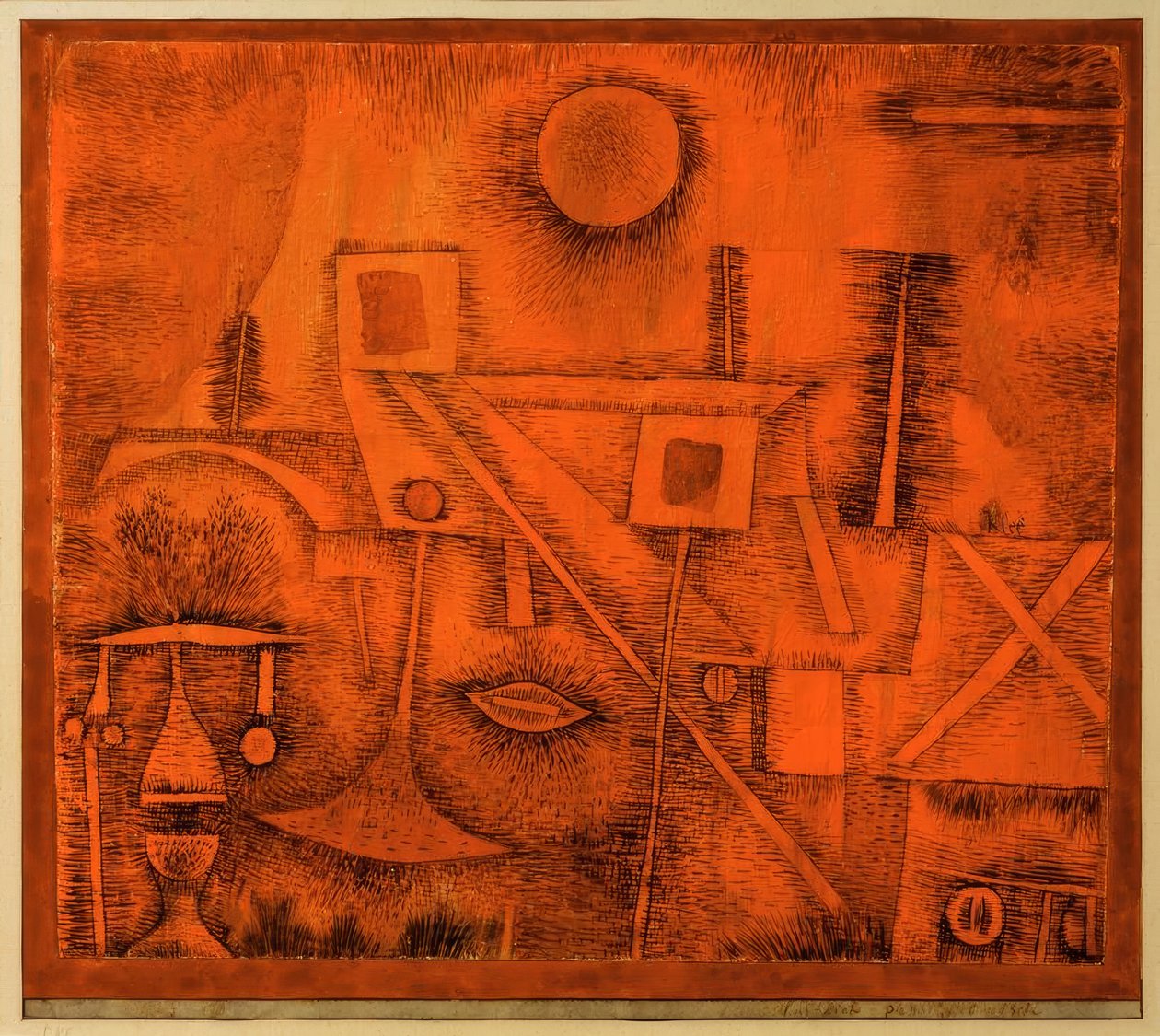 doğal-fizyognomik by Paul Klee