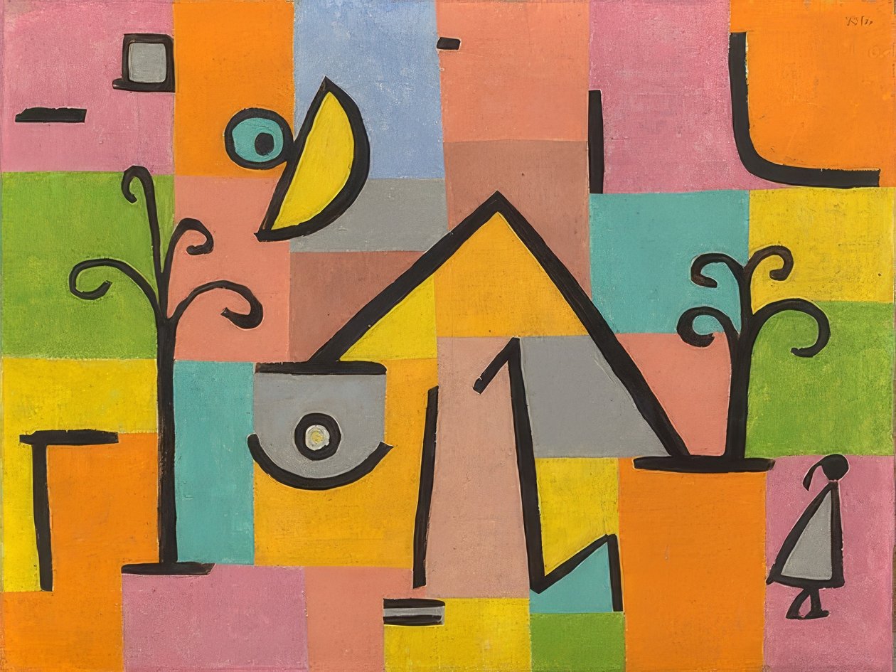 Doğu-tatlı. 1938 by Paul Klee