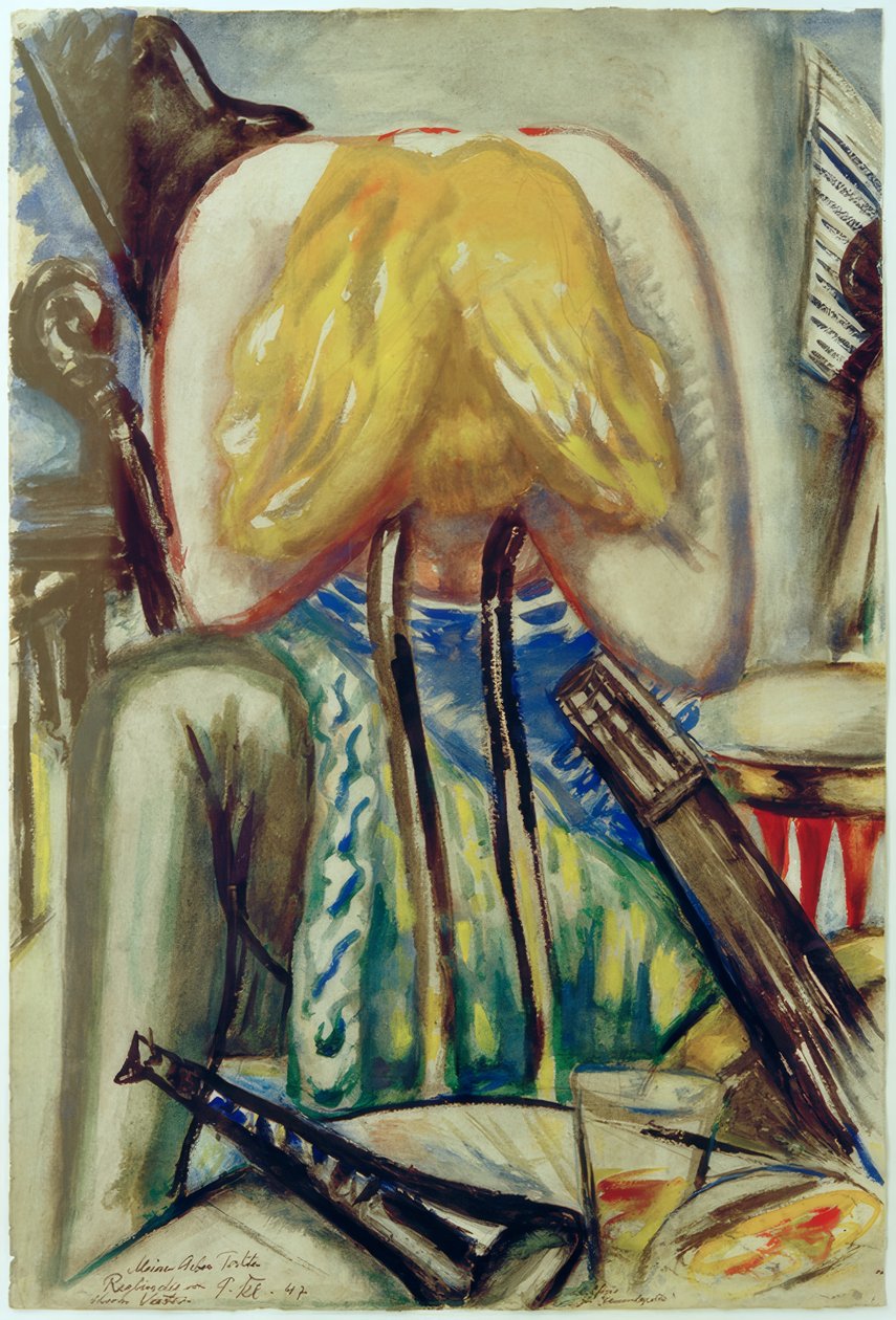 Bayanlar şapelinin merkezi figürü by Paul Kleinschmidt