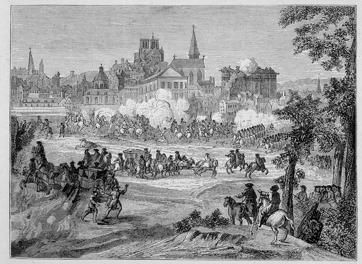 Fronde (1652) sırasında Paris