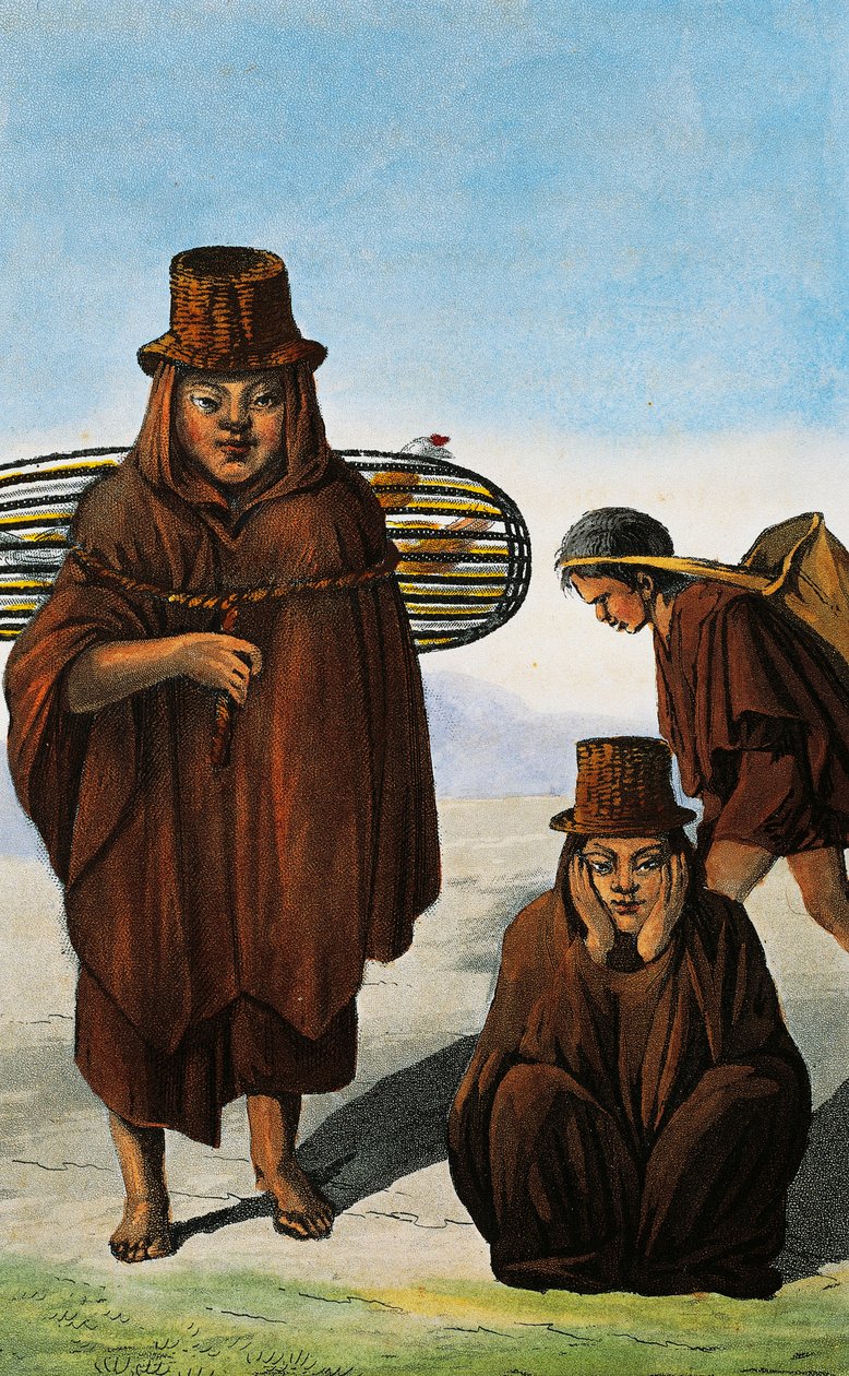 Kümes hayvanları satıcısı, dilenci ve işçi, Kolombiya, 1822 ve 1823 yıllarında Kolombiya Cumhuriyeti