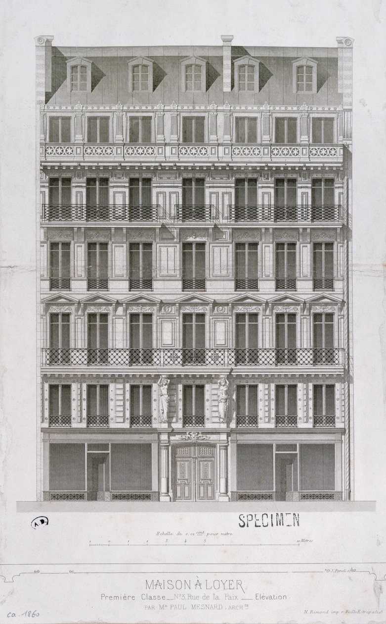 Rue de la Paix, Paris, c.1860