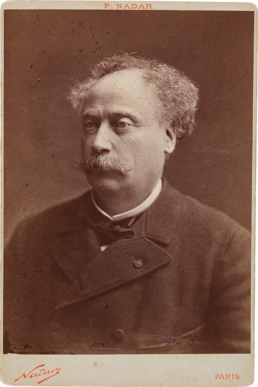 Alexandre Dumas, oğlu 1824-1895, c. 1886. by Paul Nadar