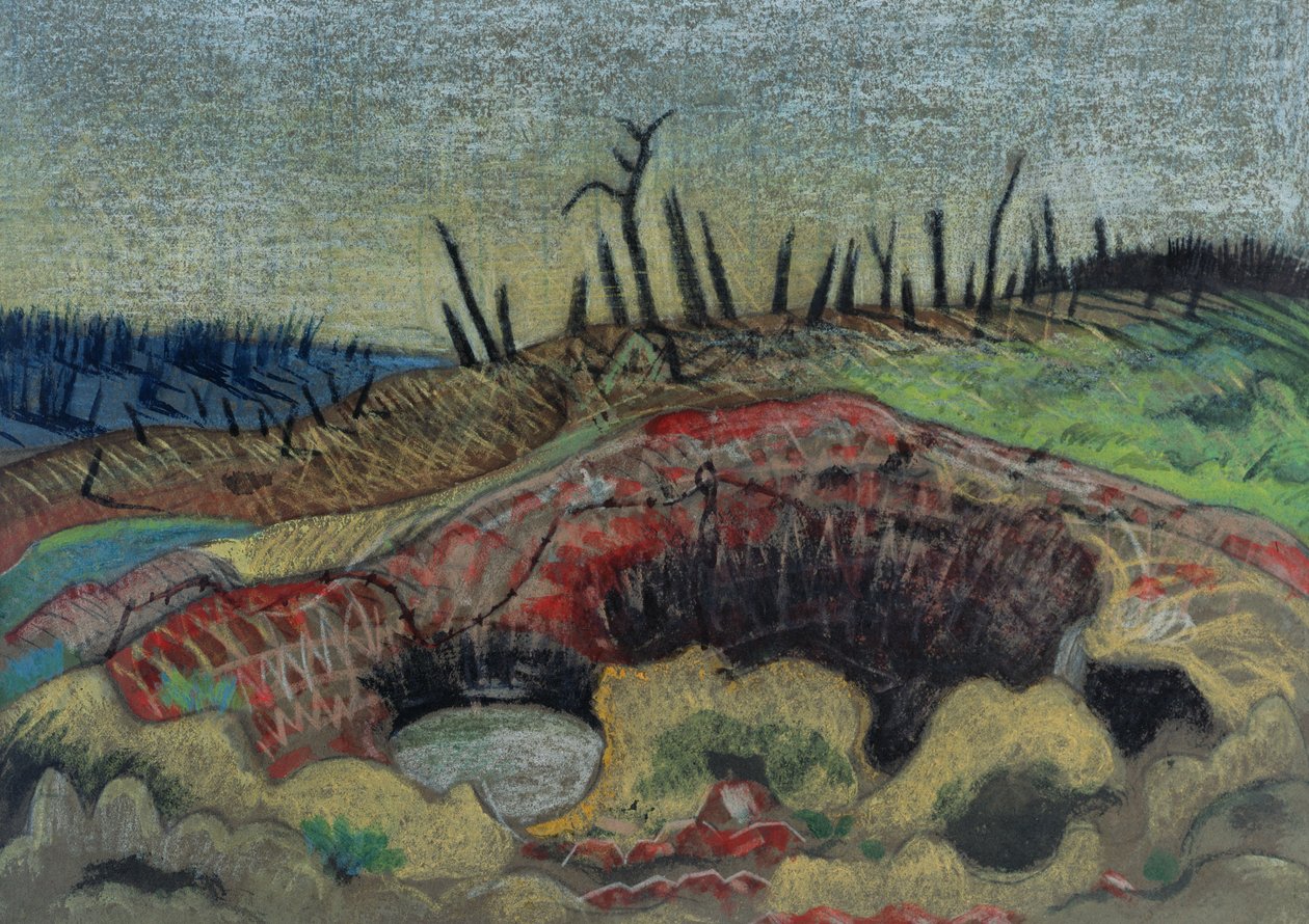 Bir Çiftlik, Wytscheete by Paul Nash