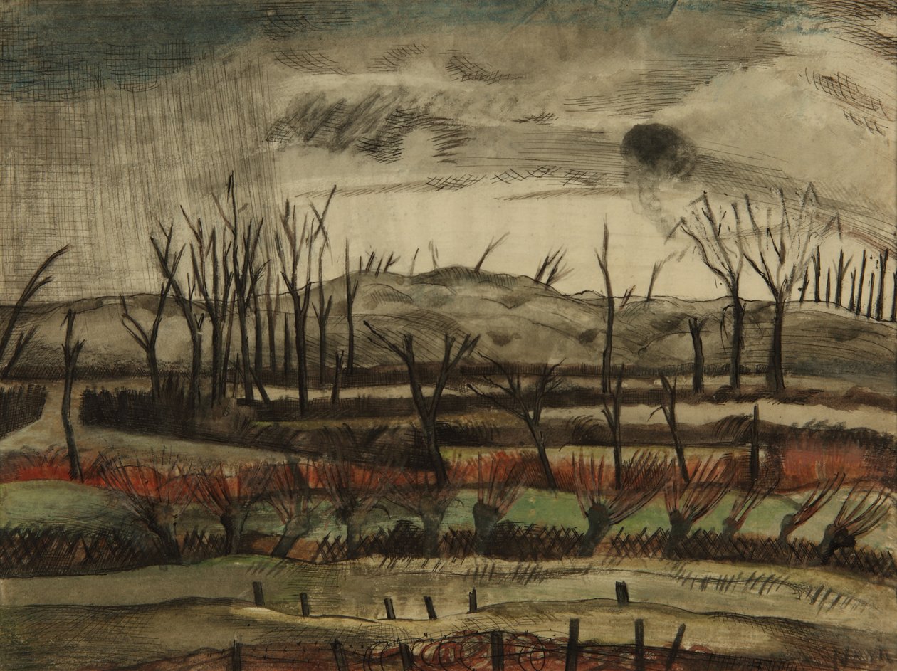 Issız Manzara, Ypres Salient by Paul Nash
