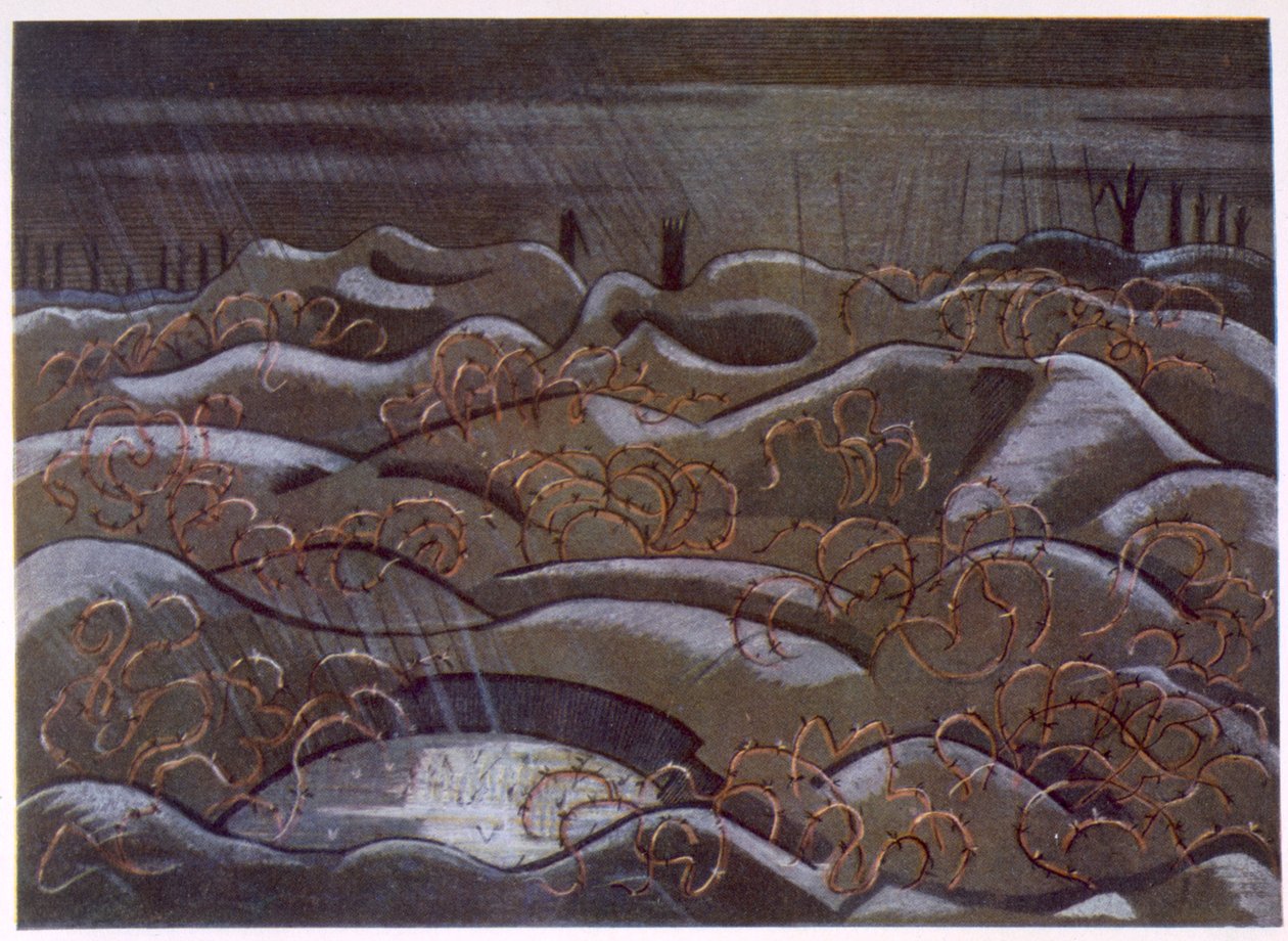 Tepeden 60. Tepe, Cephedeki İngiliz Sanatçılardan, Batı Cephesinin Devamı, Üçüncü Bölüm, Paul Nash by Paul Nash