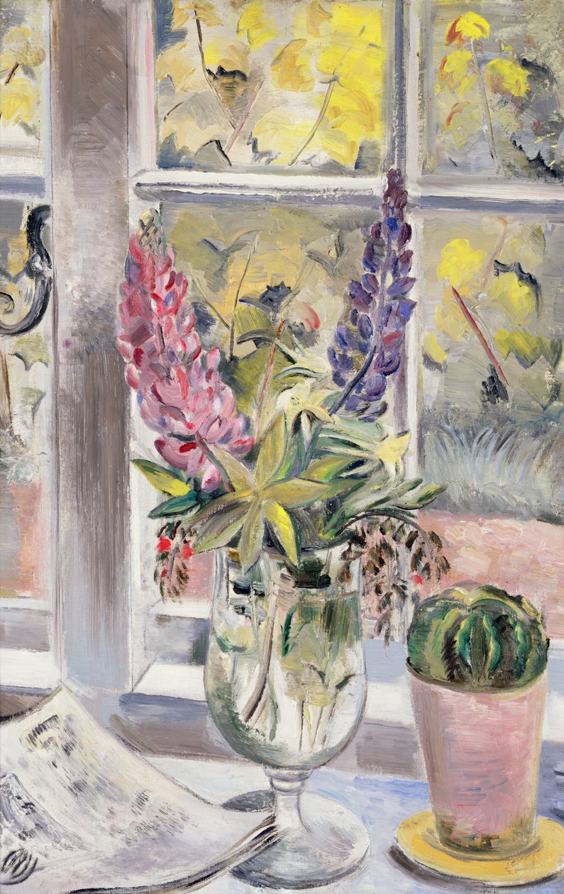 Acı bakla ve kaktüs by Paul Nash
