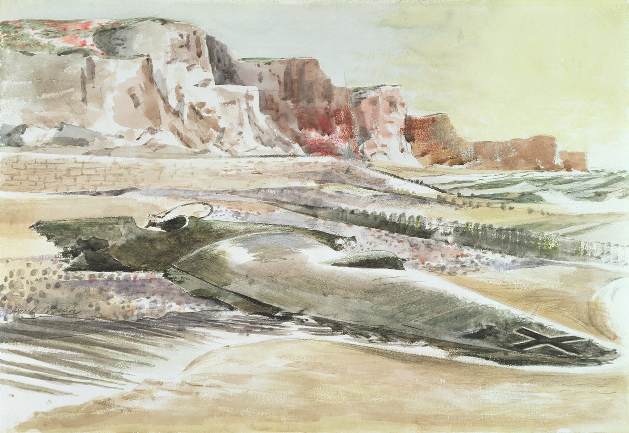Kıyıdaki Akıncı by Paul Nash