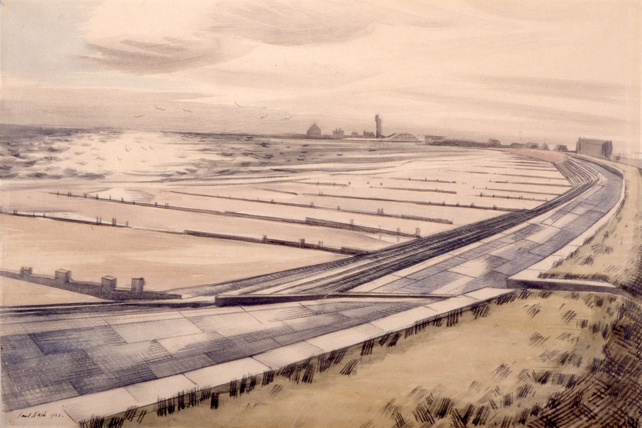 Kıyı, Dymchurch, Kent by Paul Nash