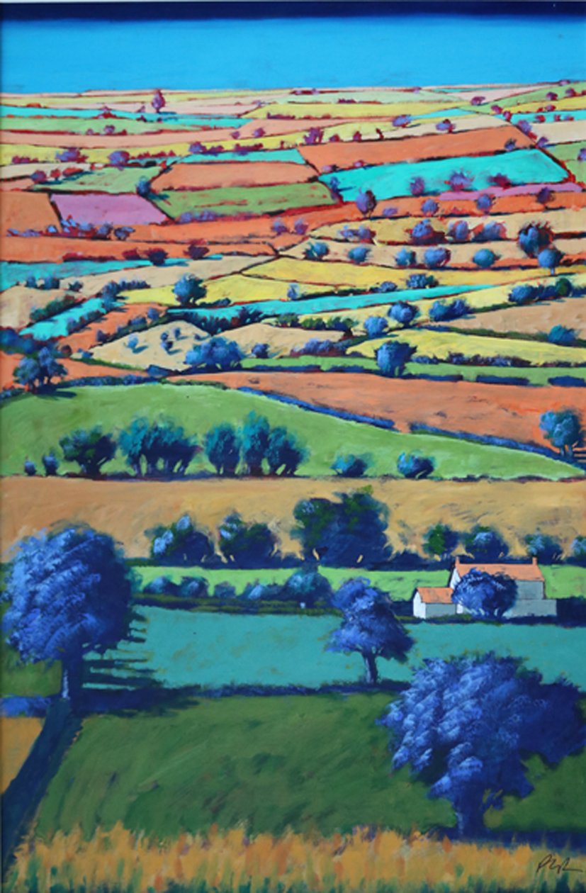 Devon II (gemide akrilik) by Paul Powis