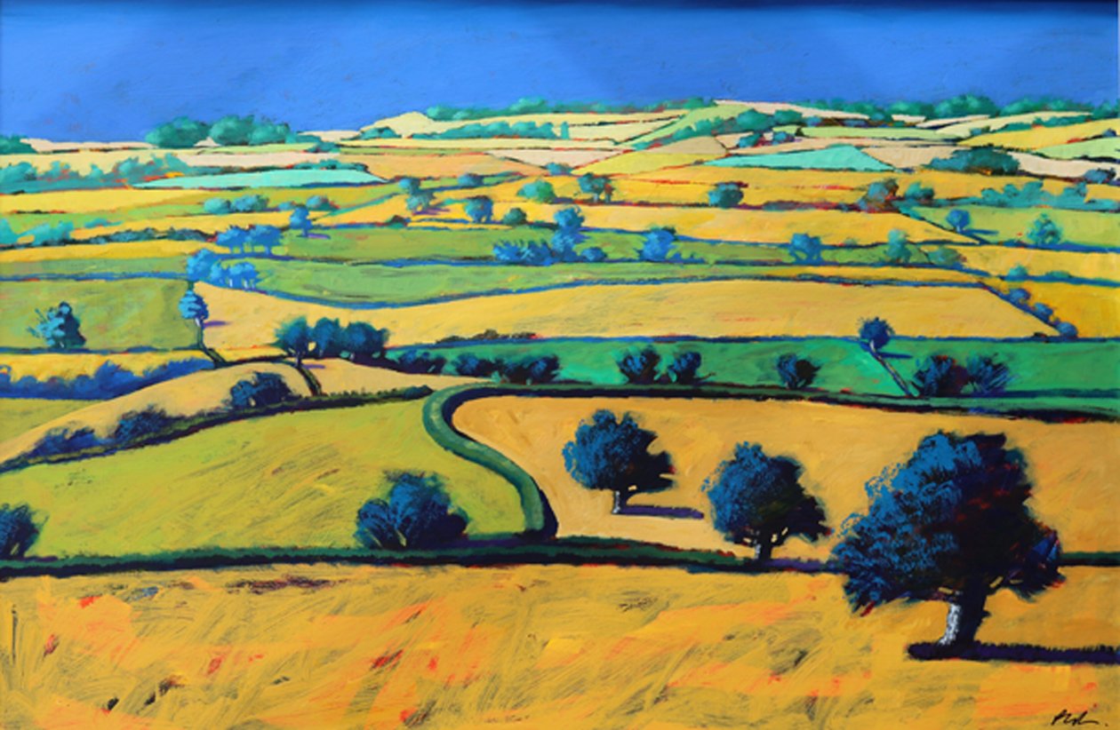 Beyaz Haç (gemide akrilik) by Paul Powis
