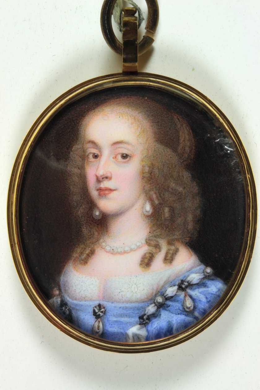 A Lady (parşömen üzerine suluboya) by Paul Prieur