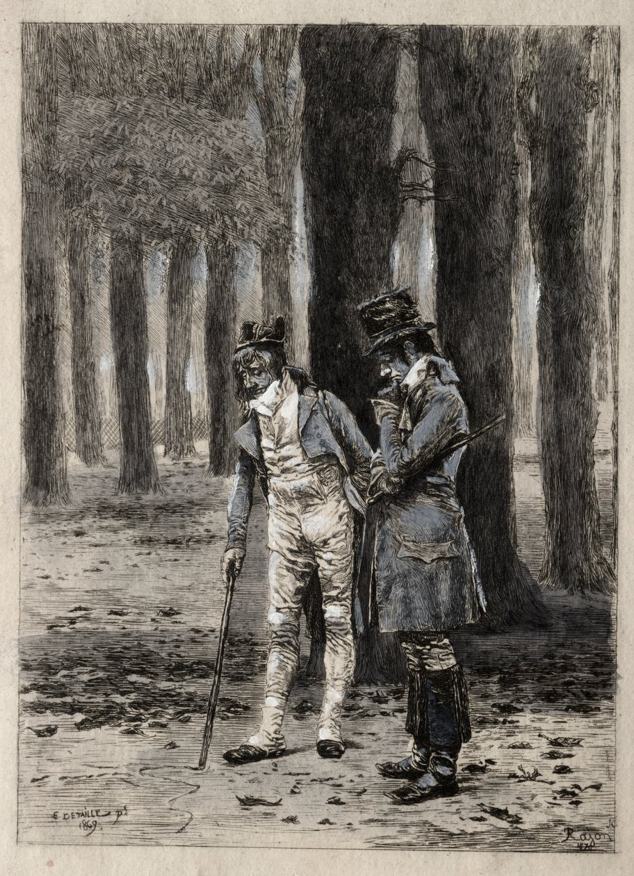 İki Figürün İncelenmesi. by Paul Rajon