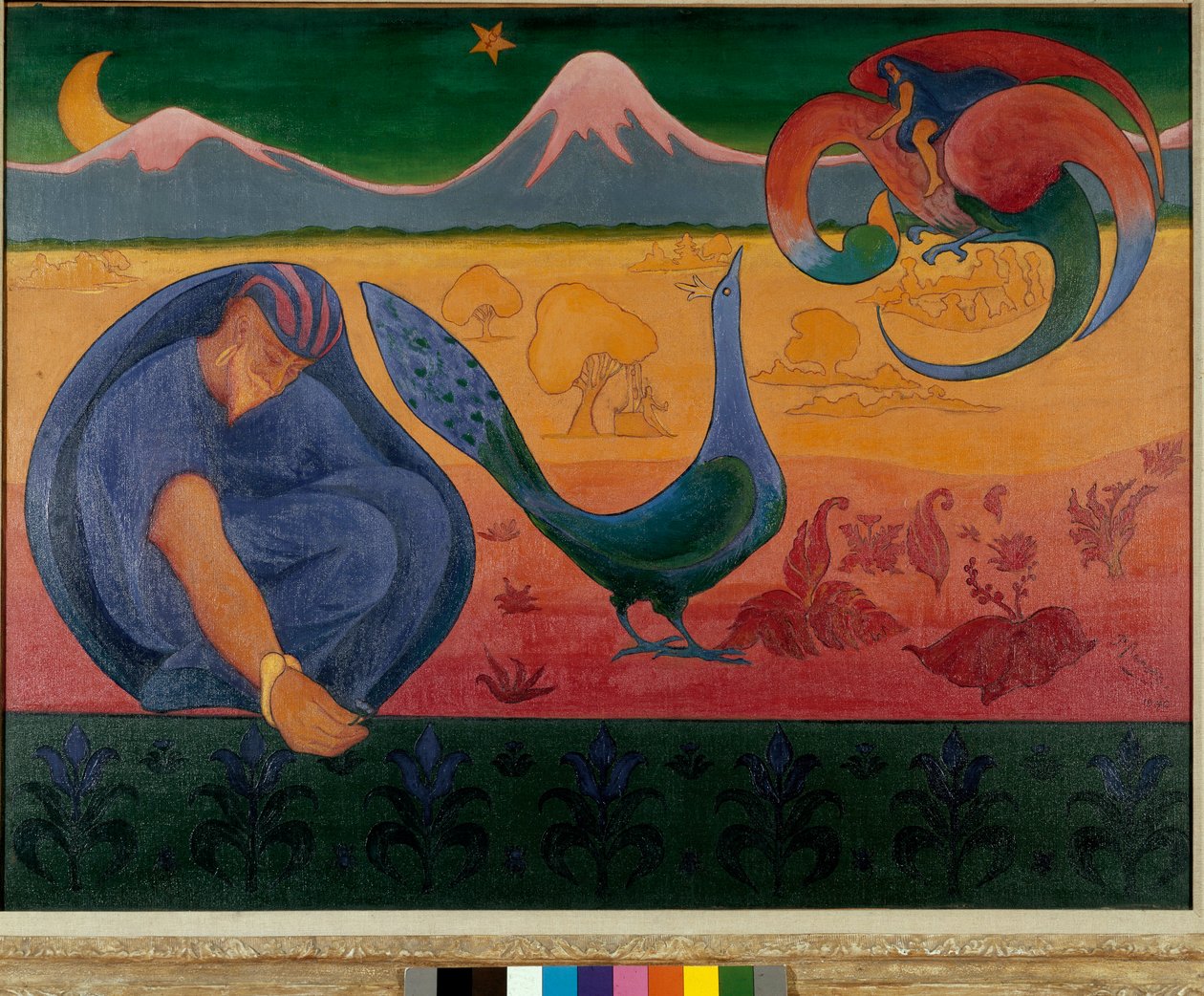 Nabis manzarası (Resim by Paul Elie Ranson