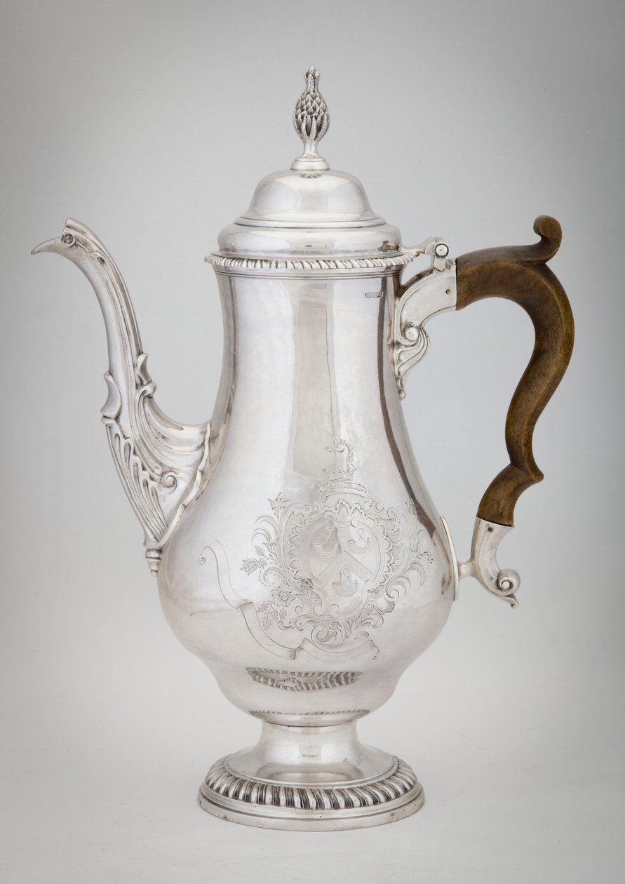 Kahve demliği, 1773 by Paul Revere