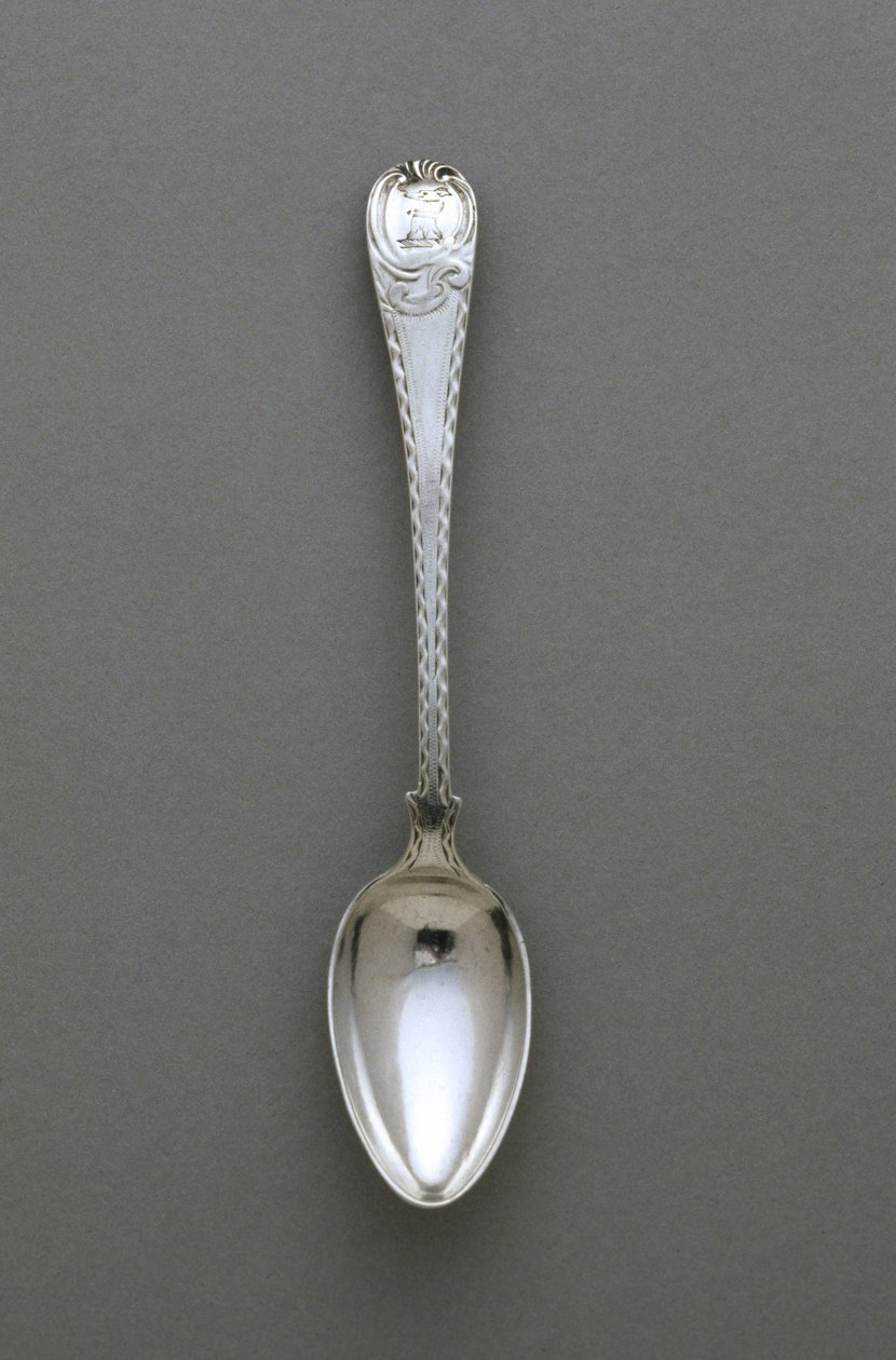 Çay kaşığı, ç. 1765-1790 (gümüş) by Paul Revere